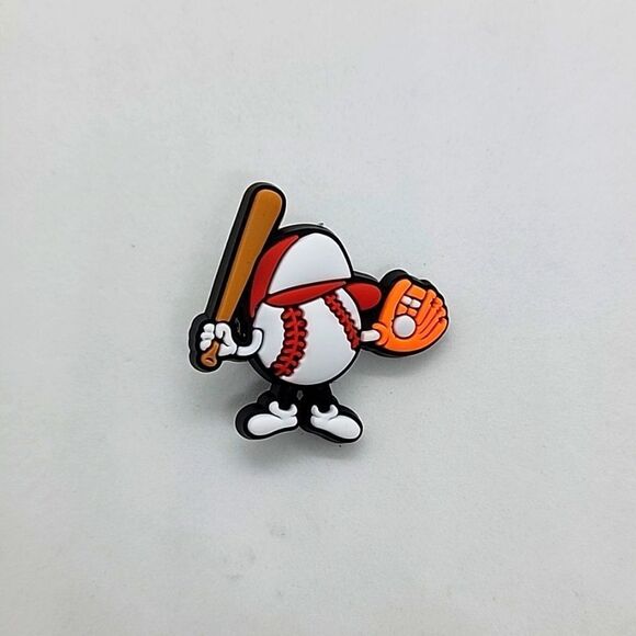 🎈5/$10🎈 CROC CHARMS.. baseball.. - Picture 1 of 1